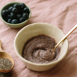 Blooming Blueberry & Chia Pudding