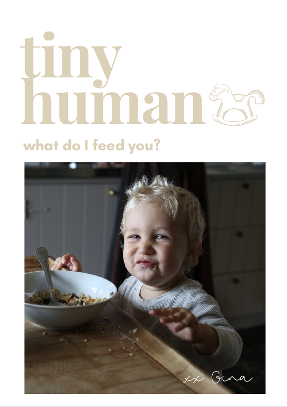 tiny human - what do I feed you?